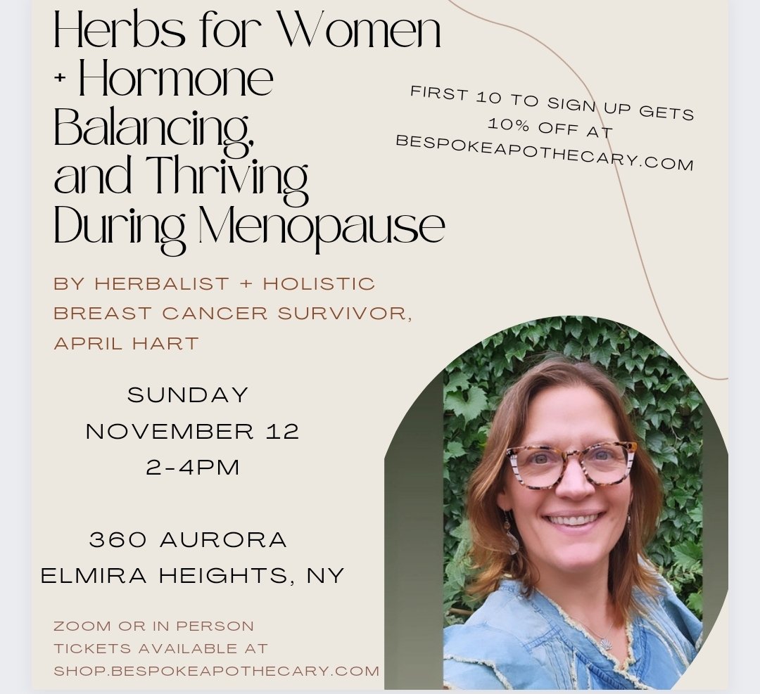Image of Herbs for Women + Hormone Balancing, and Thriving During Menopause Class