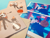 Image 1 of Ghibli Greeting Card Sets