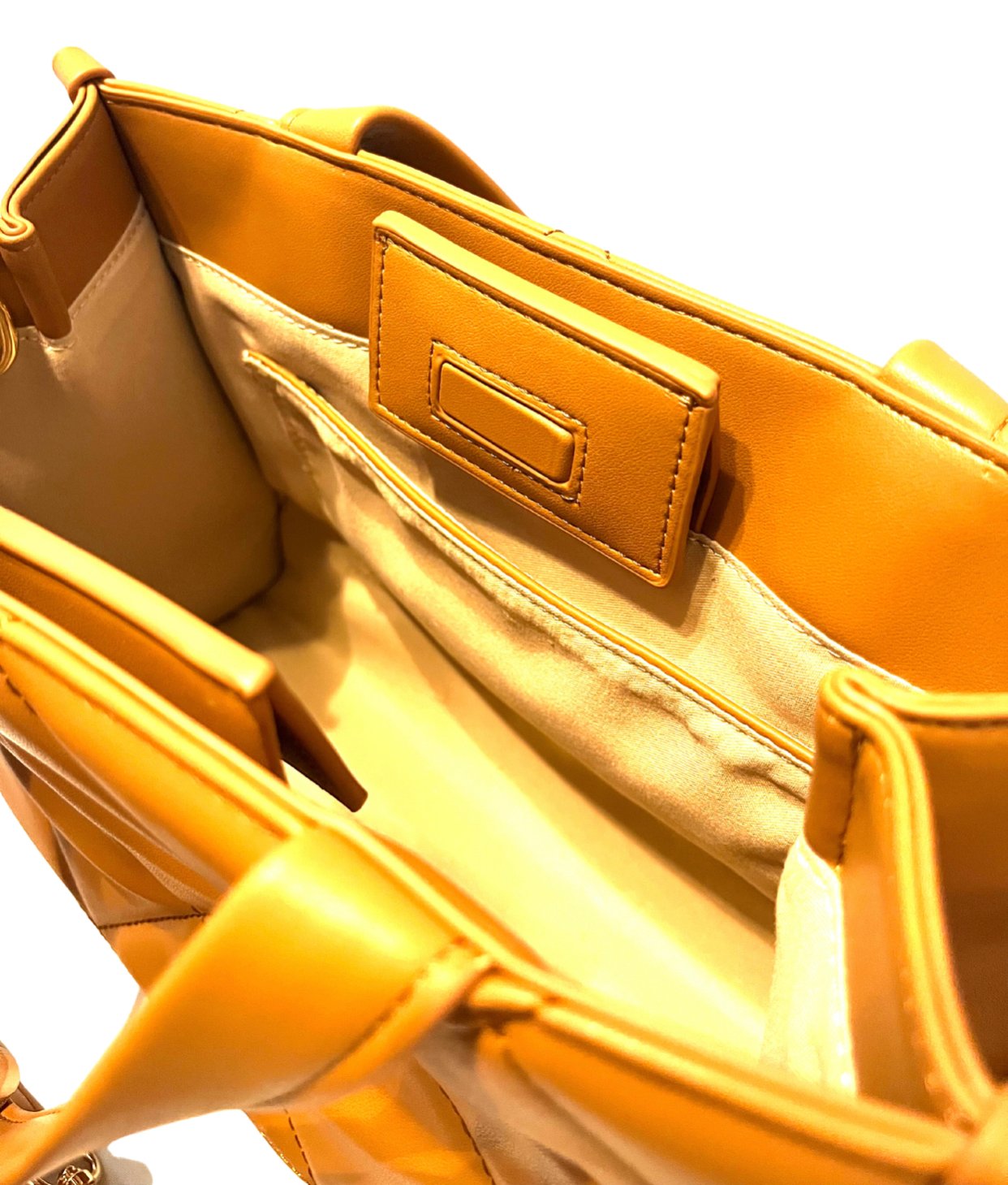 Caramel Triangle Tote & Pouch | Bourgeoisie Things