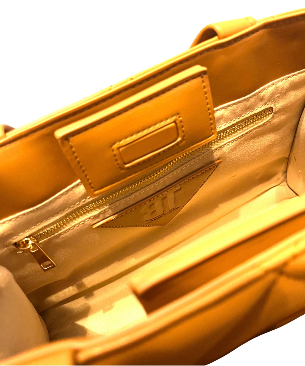 Caramel Triangle Tote & Pouch | Bourgeoisie Things