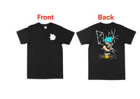 Image 1 of Black star (Los angeles apparel shirt)