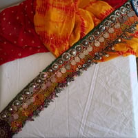 Image 2 of Vintage Kuchi Tribal Sleeve Belt with fringe (TLSO020)