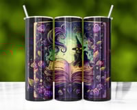 Image 1 of 20oz Witch's Spell Book Tumbler