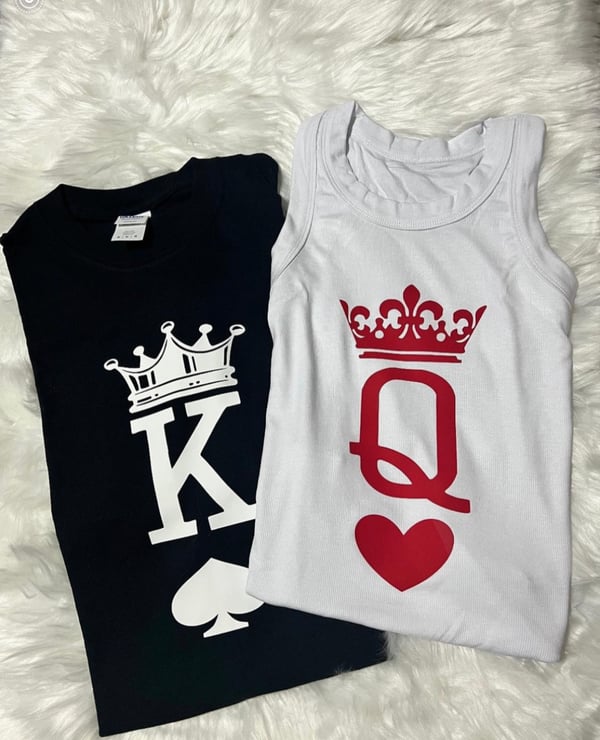 Image of King & Queen Couples Shirts