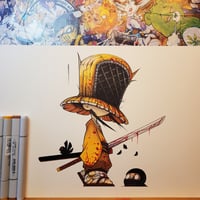 CHIBI KOMUSO 3 ORIGINAL ART SIGNED