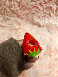 Image 4 of Strawberry Silicone Tobacco Pipe