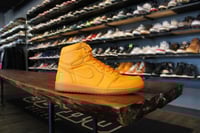 Image 1 of AIR JORDAN I OG HIGH GATORADE "ORANGE PEEL" *USED**