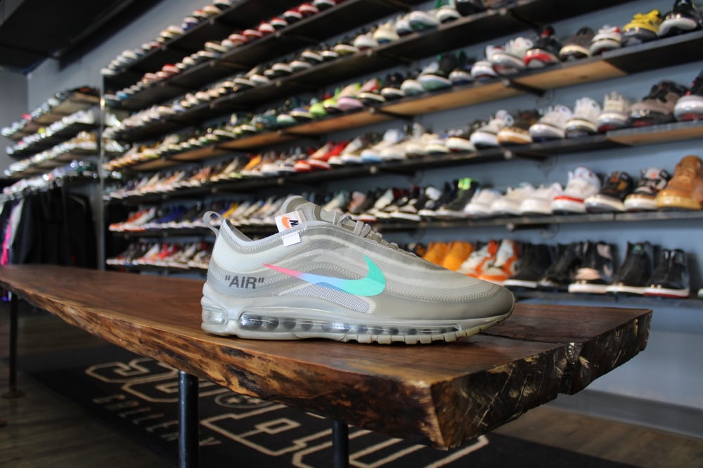 AIR MAX 97 x OFF--WHITE "MENTA" *USED*
