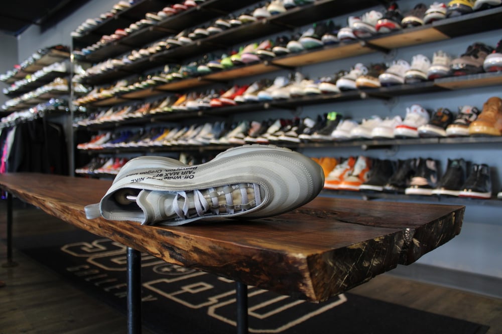 AIR MAX 97 x OFF--WHITE "MENTA" *USED*