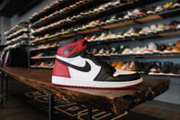 Image 1 of AIR JORDAN I RETRO HIGH OG "BLACK TOE" *USED*