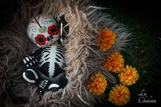 Image of Miguel- 13 inch sugar skull baby