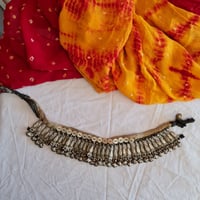 Image 2 of Vintage Kuchi Tribal Choker Neckpiece Understated (TJ039)