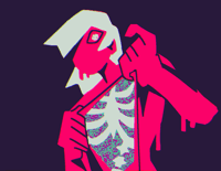 Image 1 of Ribs Print / Ribs Sticker