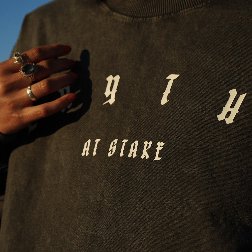 Image of Everything At Stake Gray Long Sleeve