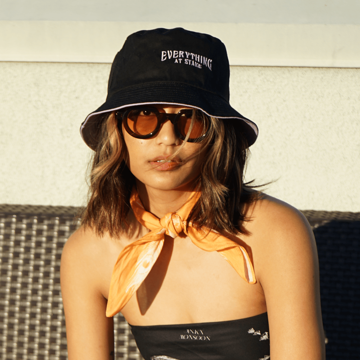 E.A.S. Reversible Bucket Hat / Jinkx Monsoon
