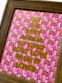 Image 2 of from Wild Geese by Mary Oliver-11 x 14 or 5 x 7 print