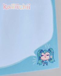 Image 1 of Sticky Notes [Miku, Creme Brulee, Orange Juice]