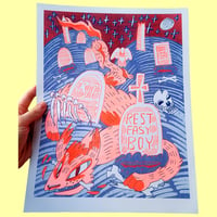 Image 1 of Bonedigger Risograph Print