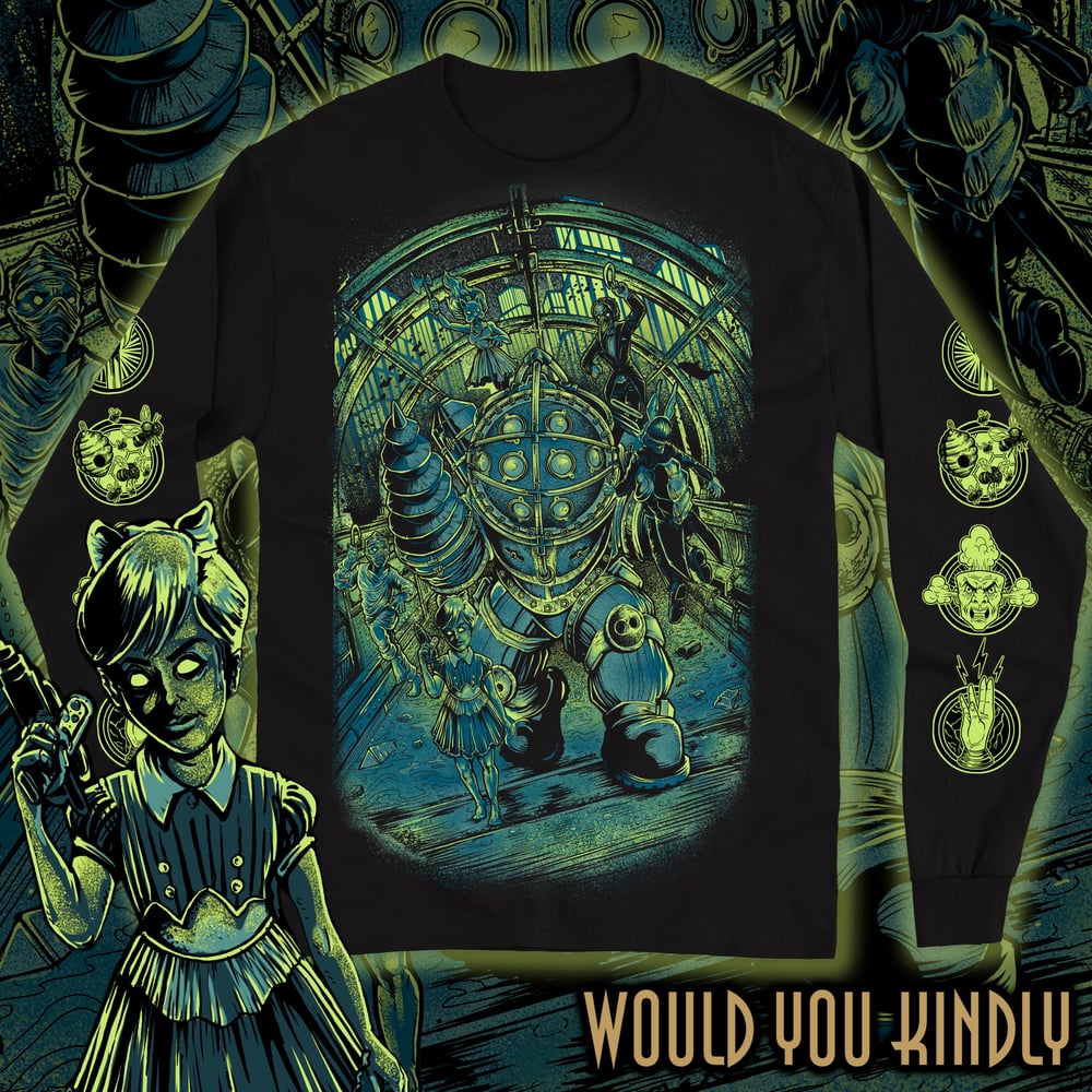 Image of Would you Kindly  Longsleeve T-shirt *Limited Stock*
