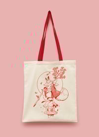Image 3 of Japan Fox Tote Bag