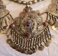 Image 1 of Vintage Kuchi Tribal Triple Pendant Neckpiece (TLSO009)