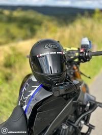 Image 3 of 'Crossplane Energy' Visor Sticker