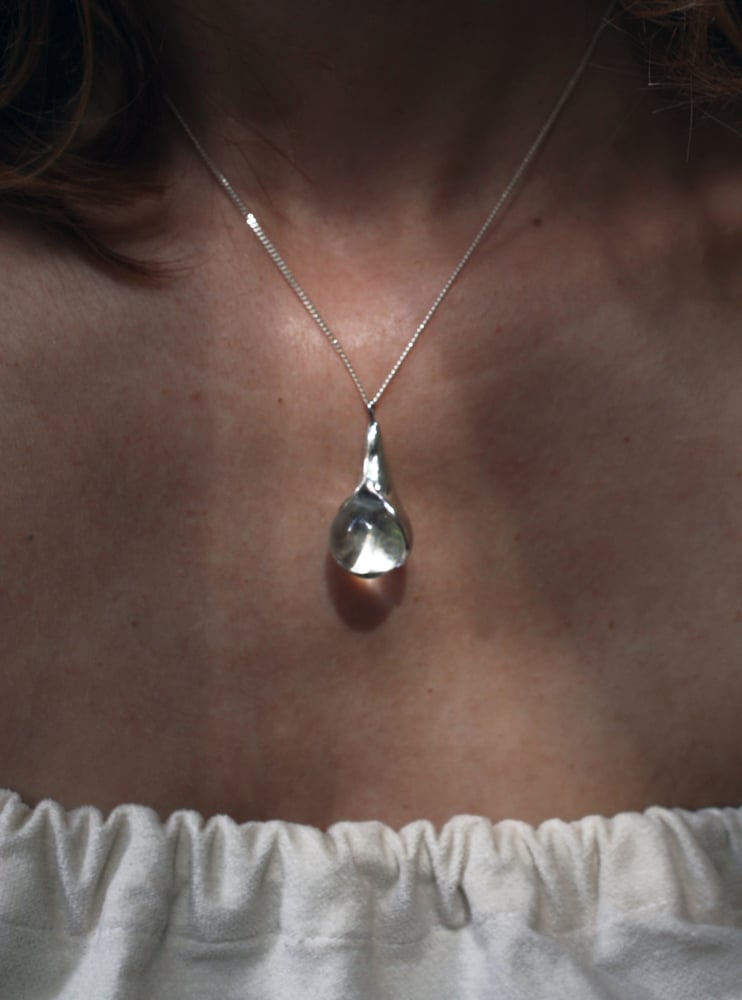 Image of Crystal Drop Necklace