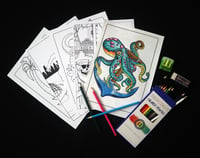 Image 1 of Jay D Artworks Colouring pack