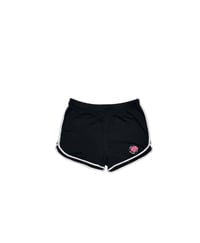 Kairos black workout shorts (women)
