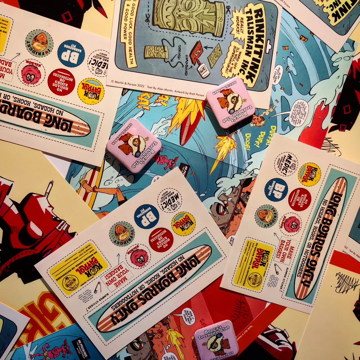 Image of TANK GIRL PICK 'N MIX - BITS & BOBS