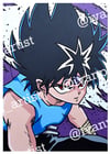 5x7 Print of The Dragon of the Darkness Flame