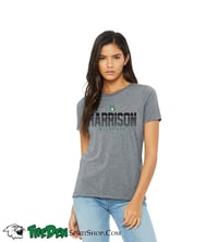 Image 1 of BELLA + CANVAS - Women’s Relaxed Fit Triblend Tee - Grey
