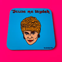 Charity Shop Sue Drinks Coaster