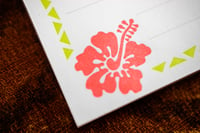 Image 4 of Tropical Hibiscus Tiki Notepad