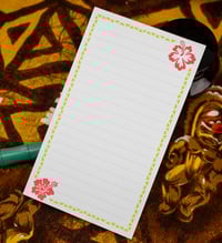 Image 2 of Tropical Hibiscus Tiki Notepad