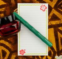 Image 1 of Tropical Hibiscus Tiki Notepad