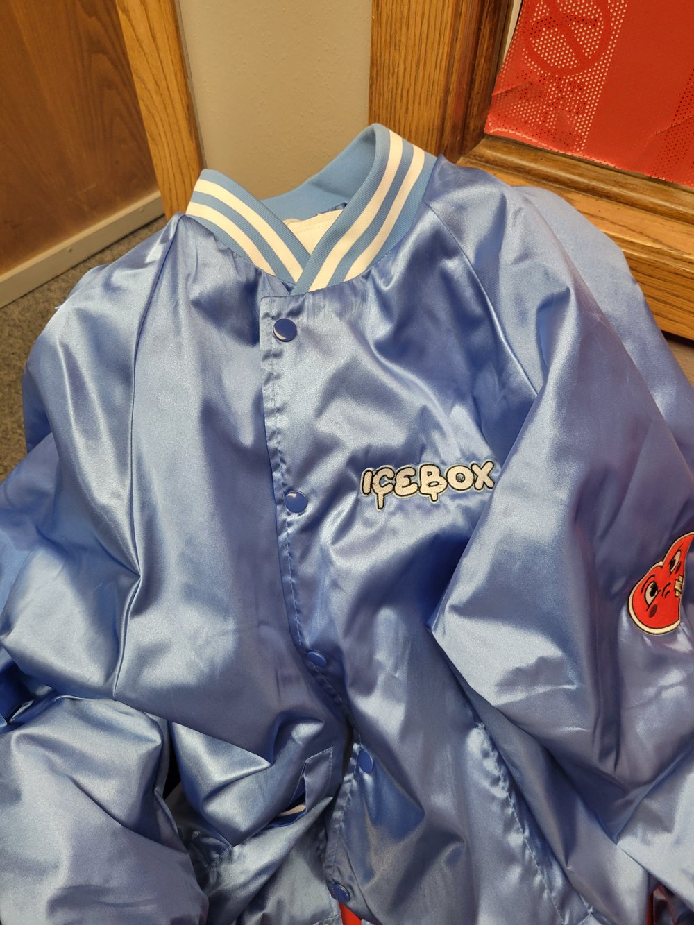 Satin Baseball Jacket