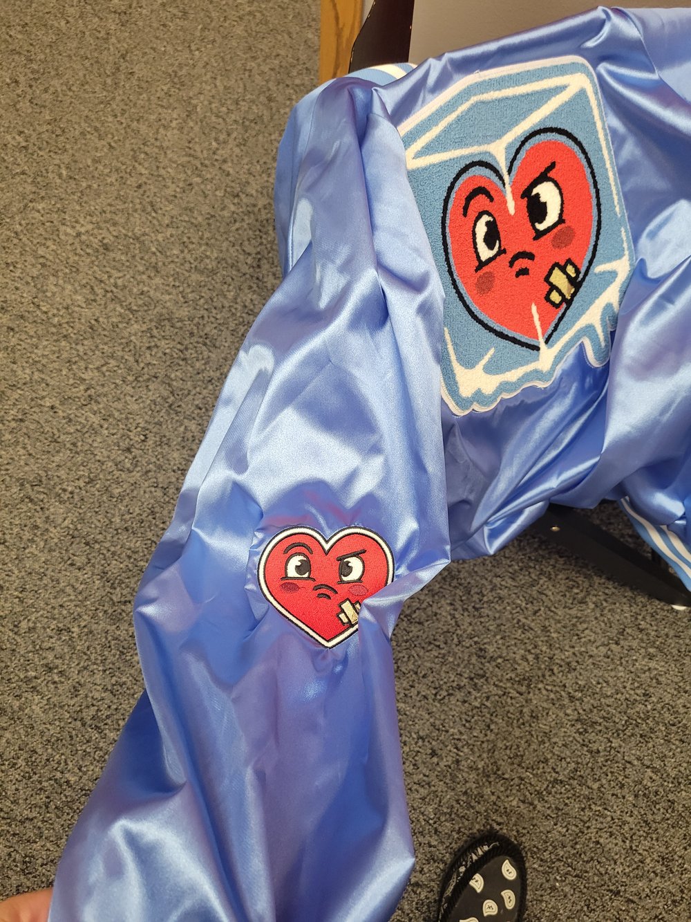 Satin Baseball Jacket