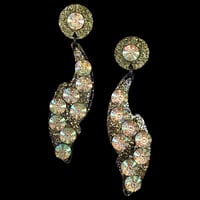 Image 2 of DREAM GLITTER / SAMURAI MUSHA Peacock Maxi Earring