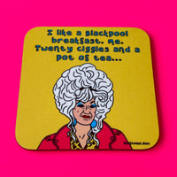 ‘Lily’ Drinks Coaster