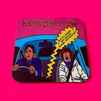 ‘Richard and Gail Hillman’ Drinks Coaster