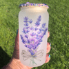 Glass Can - Lovely Lavender