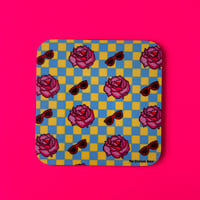 ‘Roses and Shades’ Drinks Coaster