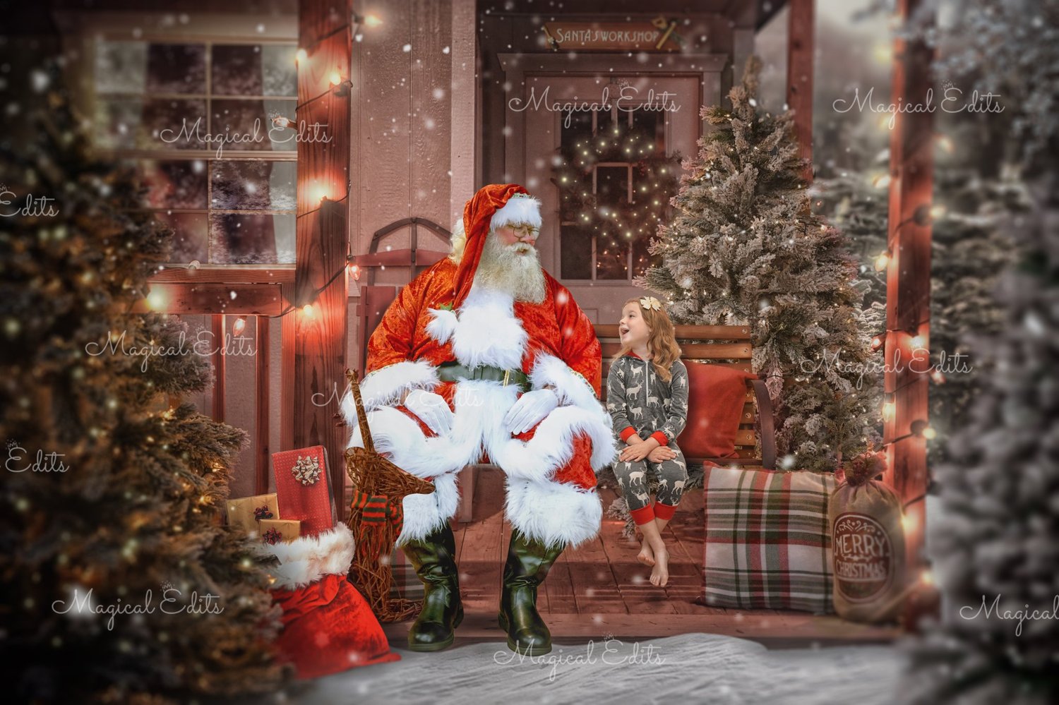 Image of Christmas Barn Edit