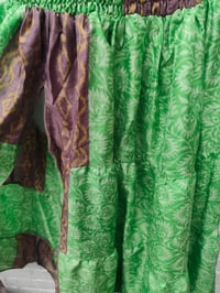 Image 4 of Zar skirt with split green and grey