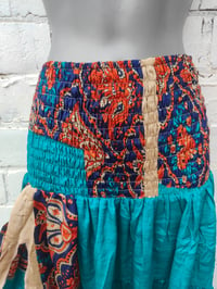 Image 2 of Zara skirt with split turquoise