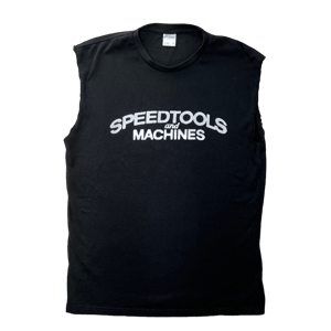 Image of SPEEDTOOLS Black Tank top Tee