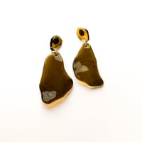 Image 1 of Pinot Noir Sculptural Earrings