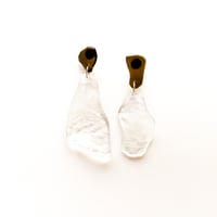 Image 1 of Crémant + Pinot Noir Sculptural Earrings