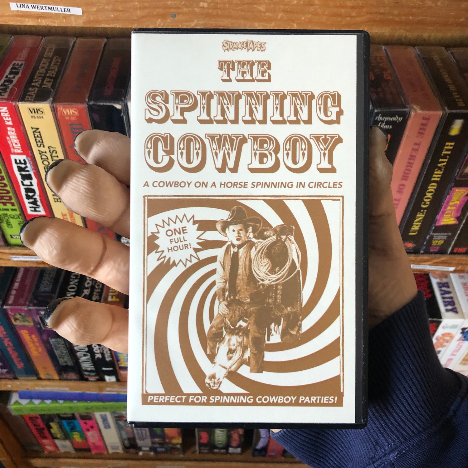 Image of The Spinning Cowboy (VHS)